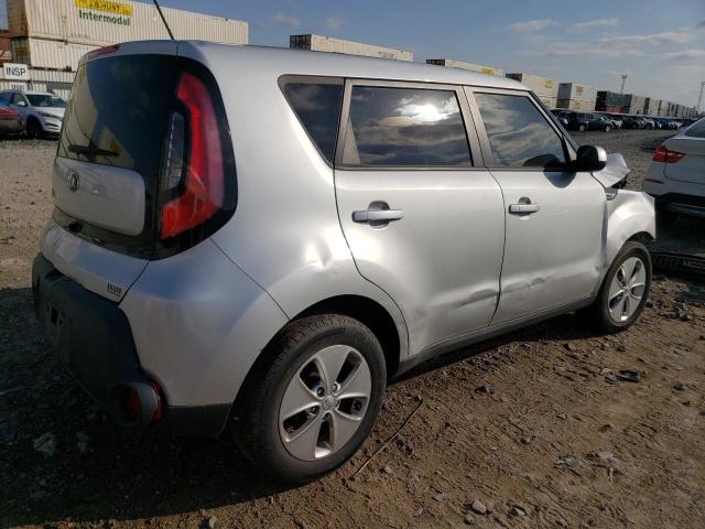 KNDJN2A27F7775591 - 2015 KIA SOUL SILVER photo 3