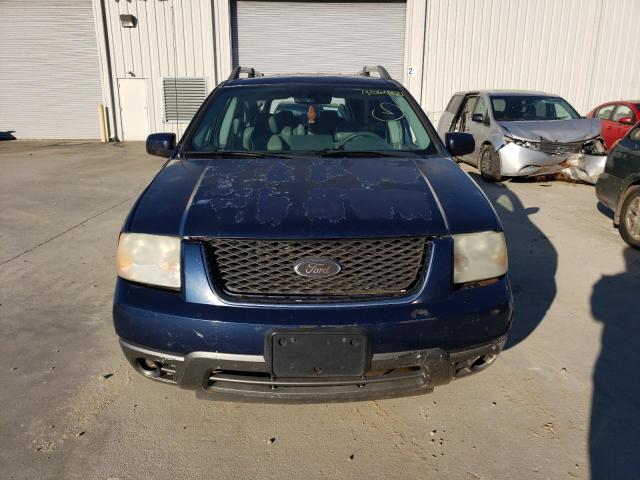 1FMZK02196GA31461 - 2006 FORD FREESTYLE SEL BLUE photo 5