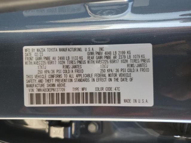 7MMVABCM2PN137709 - 2023 MAZDA CX-50 PREFERRED PLUS GRAY photo 13