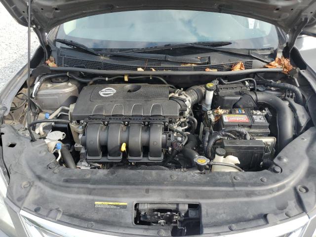 3N1AB7AP3FY284647 - 2015 NISSAN SENTRA S GRAY photo 11