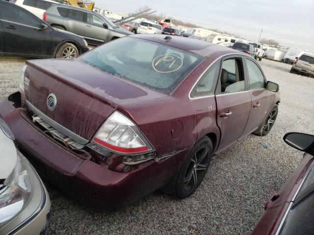 1MEHM42W78G600497 - 2008 MERCURY SABLE PREMIER MAROON photo 3