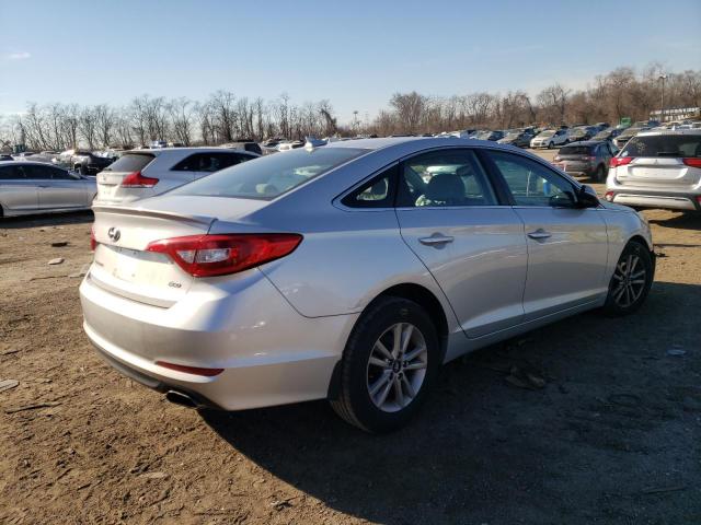 5NPE24AA5GH424172 - 2016 HYUNDAI SONATA ECO SILVER photo 3