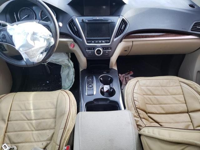 5FRYD4H57HB023799 - 2017 ACURA MDX TECHNOLOGY BURGUNDY photo 8