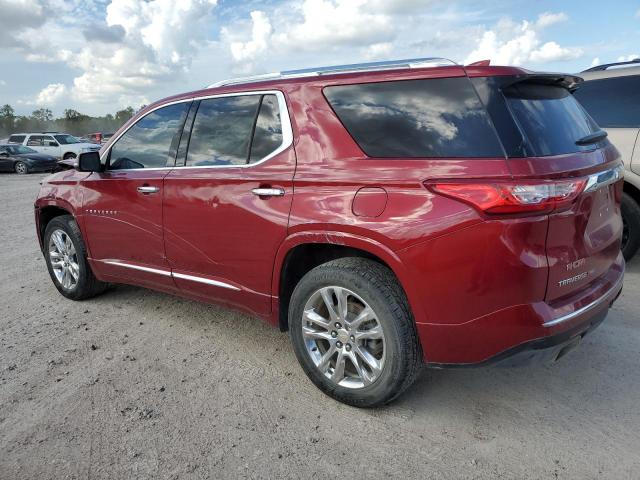 1GNEVNKW5MJ189614 - 2021 CHEVROLET TRAVERSE HIGH COUNTRY RED photo 2