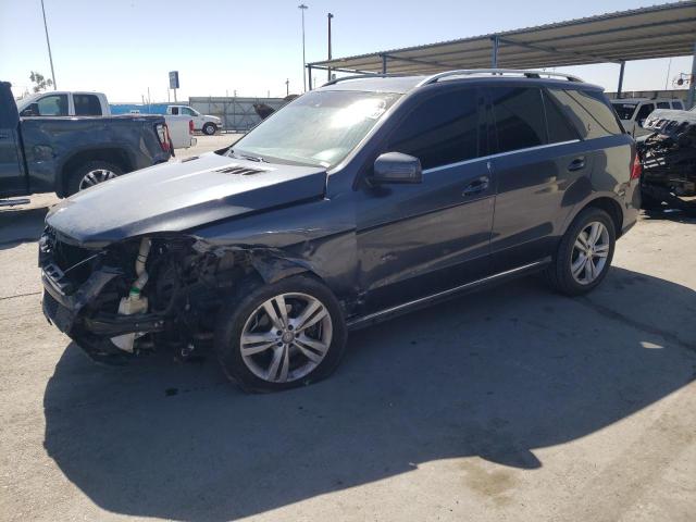 4JGDA5HB0FA487099 - 2015 MERCEDES-BENZ ML 350 4MATIC BLUE photo 1