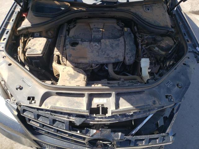 4JGDA5HB0FA487099 - 2015 MERCEDES-BENZ ML 350 4MATIC BLUE photo 12