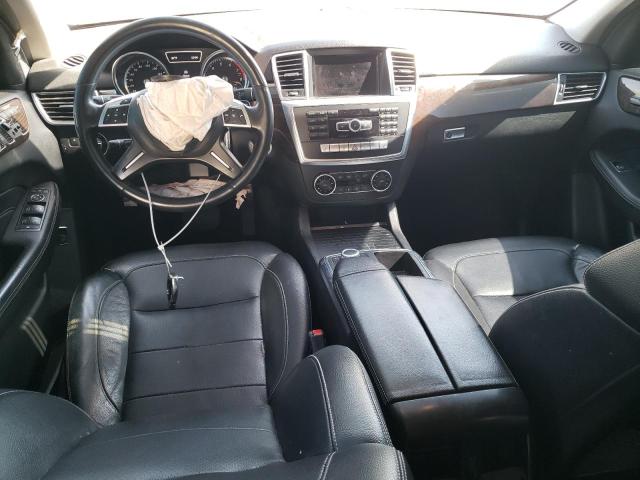 4JGDA5HB0FA487099 - 2015 MERCEDES-BENZ ML 350 4MATIC BLUE photo 8