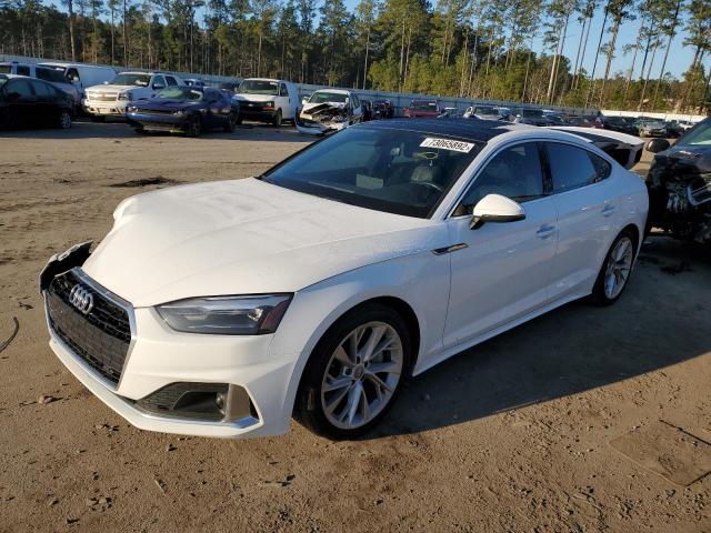 WAUANCF53LA005795 - 2020 AUDI A5 PREMIUM WHITE photo 1