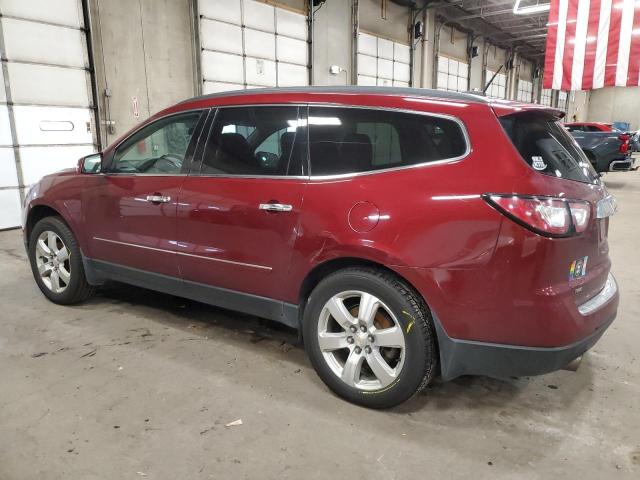 1GNKVJKD2GJ212555 - 2016 CHEVROLET TRAVERSE LTZ RED photo 2