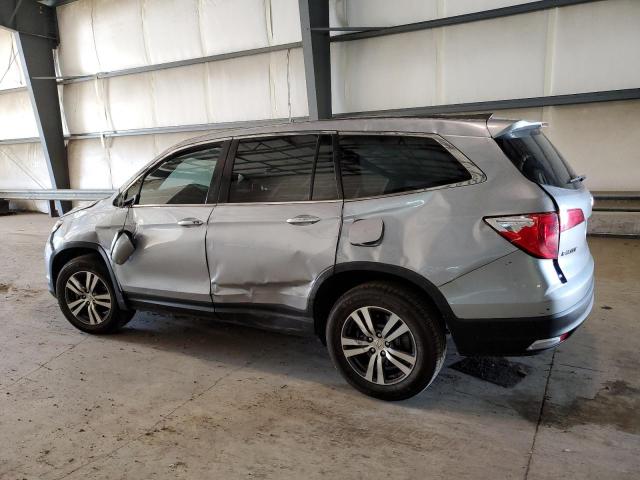 5FNYF6H55JB023734 - 2018 HONDA PILOT EXL SILVER photo 2