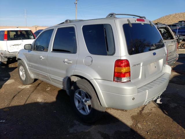 1FMCU96H86KD26575 - 2006 FORD ESCAPE HEV SILVER photo 2