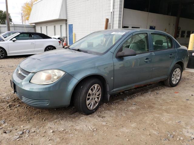 1G1AS58H297280894 - 2009 CHEVROLET COBALT LS BLUE photo 1