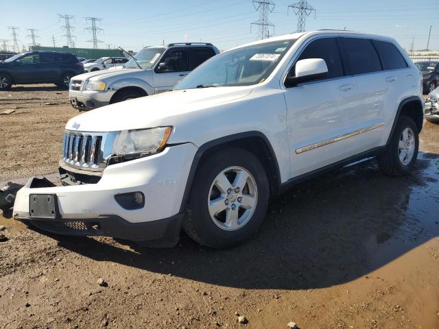 1C4RJFAGXDC529916 - 2013 JEEP GRAND CHER LAREDO WHITE photo 1