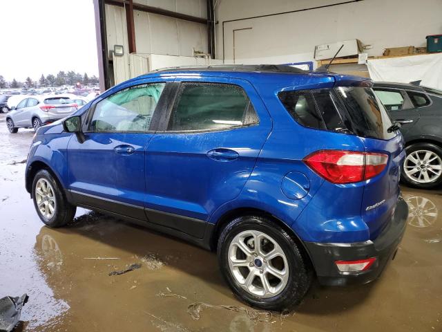 MAJ3S2GE3MC408569 - 2021 FORD ECOSPORT SE BLUE photo 2