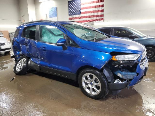 MAJ3S2GE3MC408569 - 2021 FORD ECOSPORT SE BLUE photo 4