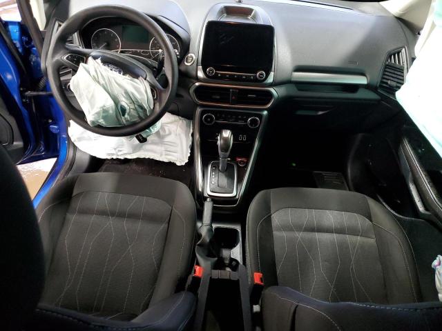 MAJ3S2GE3MC408569 - 2021 FORD ECOSPORT SE BLUE photo 8