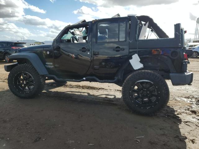 1C4BJWDG3DL581692 - 2013 JEEP WRANGLER U SPORT შავი ფოტო 2