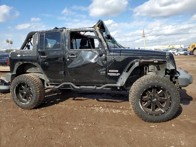 1C4BJWDG3DL581692 - 2013 JEEP WRANGLER U SPORT შავი ფოტო 4