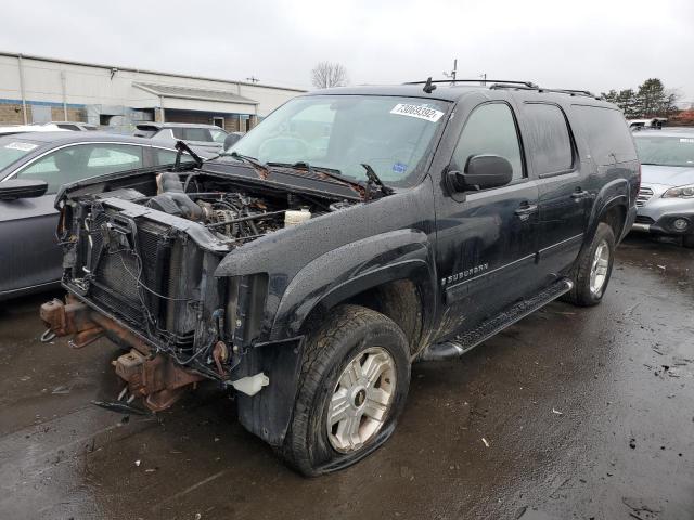 1GNFK26389R260521 - 2009 CHEVROLET SUBURBAN K1500 LT BLACK photo 1