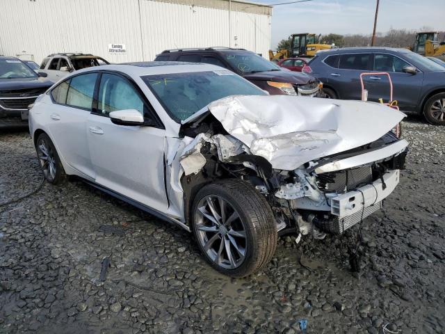 1G6DU5RK4M0146627 - 2021 CADILLAC CT5 SPORT WHITE photo 4