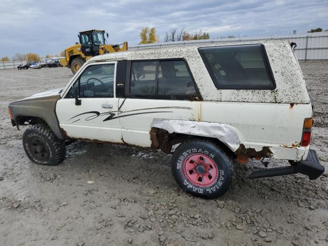 JT4RN62DXG0082731 - 1986 TOYOTA 4RUNNER RN60 WHITE photo 2