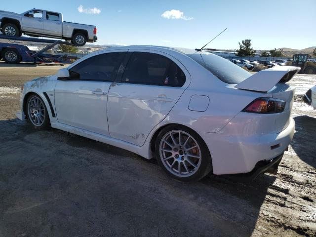 JA3AW86V08U049884 - 2008 MITSUBISHI LANCER EVOLUTION GSR WHITE photo 2