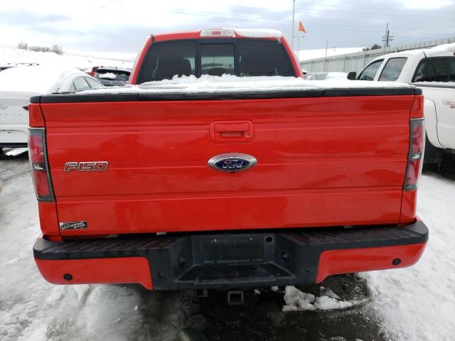 1FTFX1ET0DFB62633 - 2013 FORD F150 SUPER CAB RED photo 6