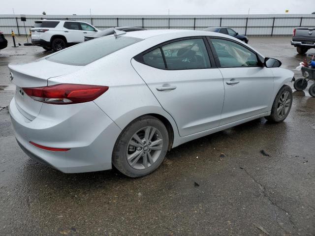 5NPD84LF2JH362417 - 2018 HYUNDAI ELANTRA SEL SILVER photo 3