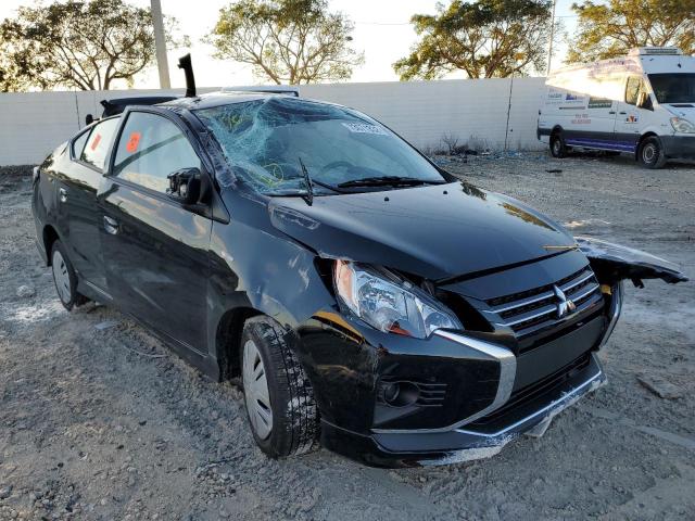 ML32FUFJ7NHF07930 - 2022 MITSUBISHI MIRAGE G4 ES შავი ფოტო 4