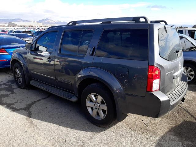 5N1AR1NN9CC613351 - 2012 NISSAN PATHFINDER S GRAY photo 2
