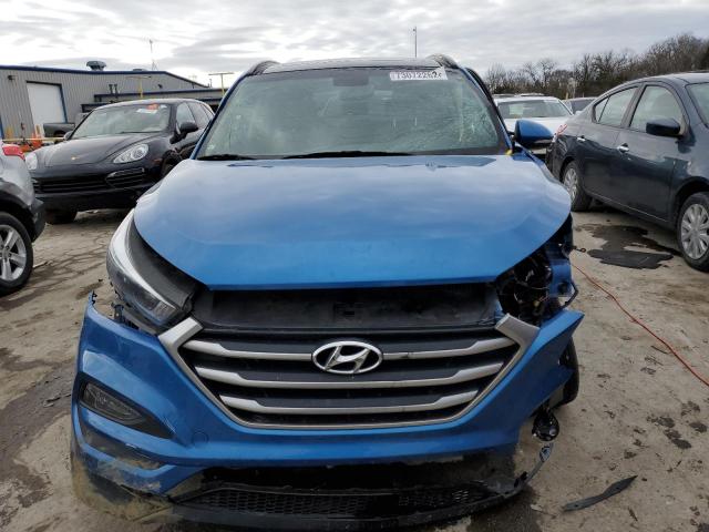 KM8J33A27JU802841 - 2018 HYUNDAI TUCSON VALUE BLUE photo 5