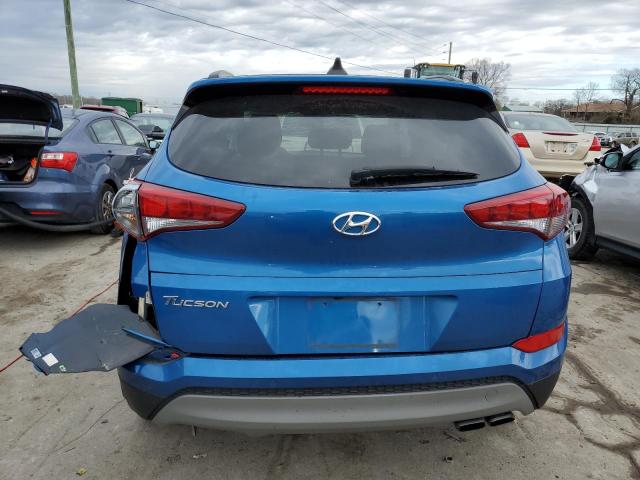 KM8J33A27JU802841 - 2018 HYUNDAI TUCSON VALUE BLUE photo 6