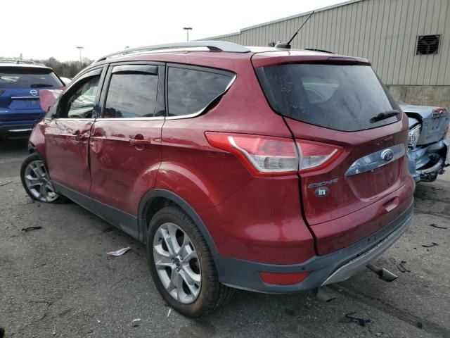 1FMCU9J98EUC56093 - 2014 FORD ESCAPE TITANIUM RED photo 2