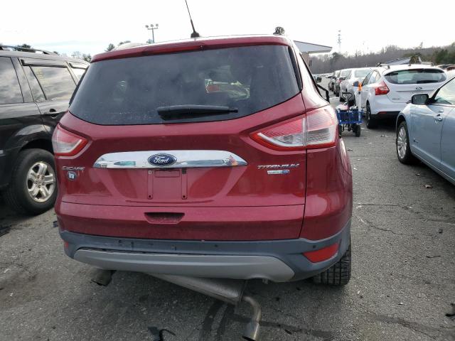 1FMCU9J98EUC56093 - 2014 FORD ESCAPE TITANIUM RED photo 6