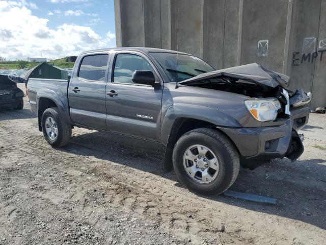 5TFJX4GN7FX046210 - 2015 TOYOTA TACOMA DOUBLE CAB PRERUNNER GRAY photo 4