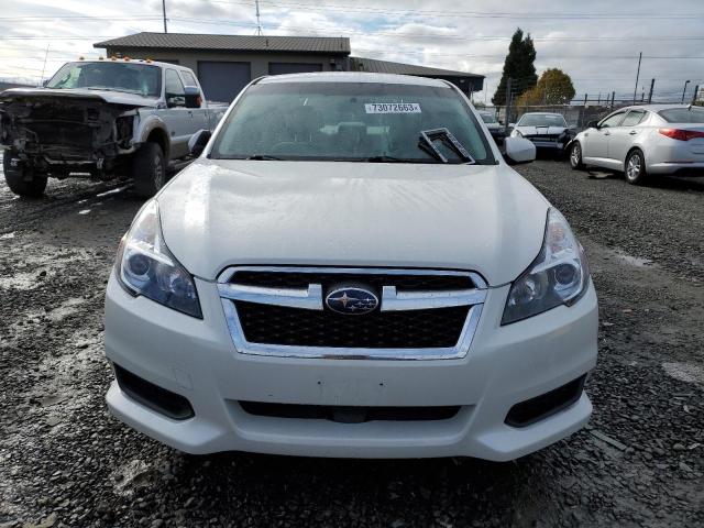 4S3BMBC60D3048868 - 2013 SUBARU LEGACY 2.5I PREMIUM WHITE photo 5