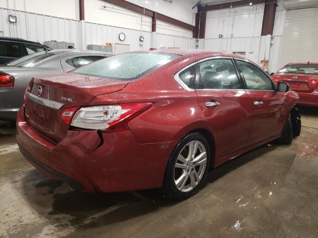 1N4BL3AP4GC145988 - 2016 NISSAN ALTIMA 3.5SL RED photo 3