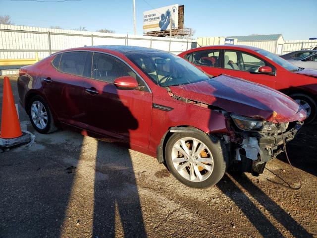 5XXGN4A76DG225272 - 2013 KIA OPTIMA EX RED photo 4