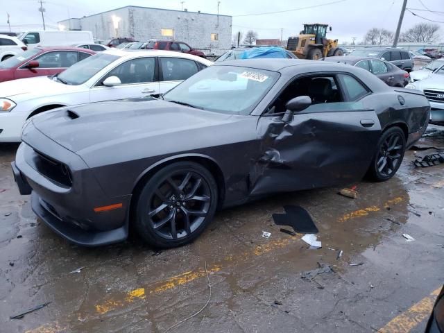 2C3CDZJG3KH587489 - 2019 DODGE CHALLENGER GT CHARCOAL photo 1