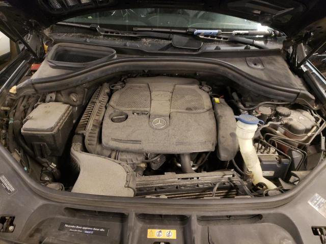 4JGDA5HB3FA504882 - 2015 MERCEDES-BENZ ML 350 4MATIC BLACK photo 11