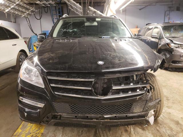 4JGDA5HB3FA504882 - 2015 MERCEDES-BENZ ML 350 4MATIC BLACK photo 5