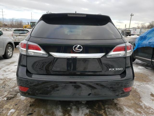 2T2BK1BAXDC221708 - 2013 LEXUS RX 350 BASE BLACK photo 6