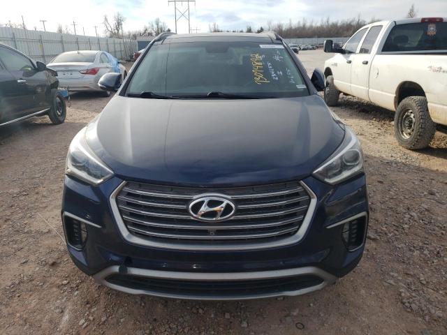 KM8SR4HF2HU234655 - 2017 HYUNDAI SANTA FE SE ULTIMATE BLUE photo 5