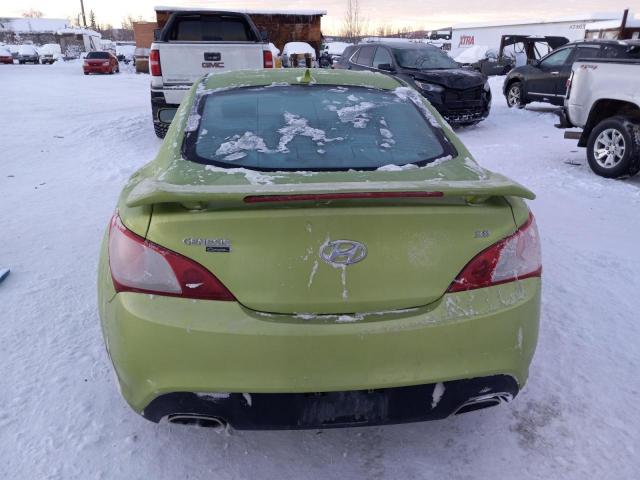 KMHHU6KH0AU012894 - 2010 HYUNDAI GENESIS CO 3.8L GREEN photo 6