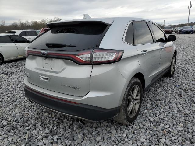 2FMPK3K90HBB57877 - 2017 FORD EDGE TITANIUM SILVER photo 3