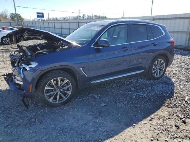 5UXTR7C54KLR53510 - 2019 BMW X3 SDRIVE30I BLUE photo 1