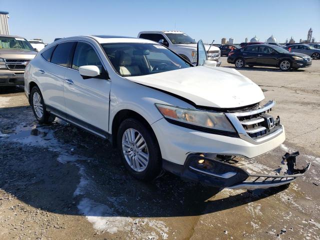 5J6TF3H55FL000140 - 2015 HONDA CROSSTOUR EXL WHITE photo 4