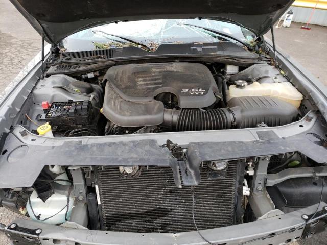 2C3CDZAG3KH723555 - 2019 DODGE CHALLENGER SXT GRAY photo 11