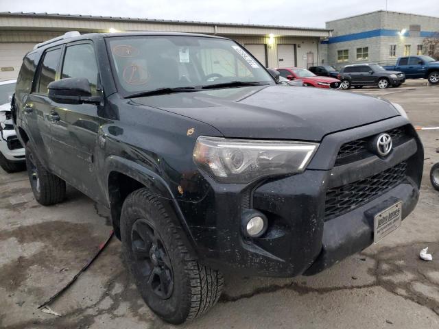 JTEBU5JR9E5187283 - 2014 TOYOTA 4RUNNER SR5 BLACK photo 4