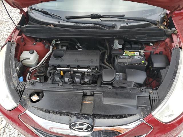 KM8JUCAC6AU023260 - 2010 HYUNDAI TUCSON GLS RED photo 12